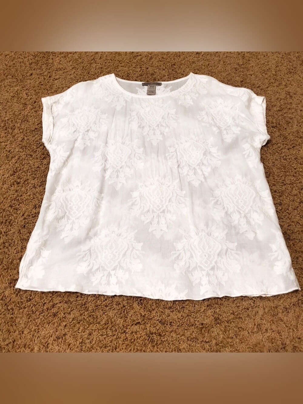 Sharon Young Embroidered Top